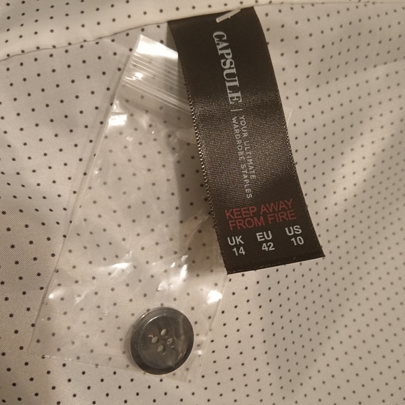 Capsule Work Blazer Office Jacket Career Wear Sz 10 Black - Picture 9 of 10